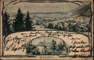 "Panorama-Ansicht von Reurieth"